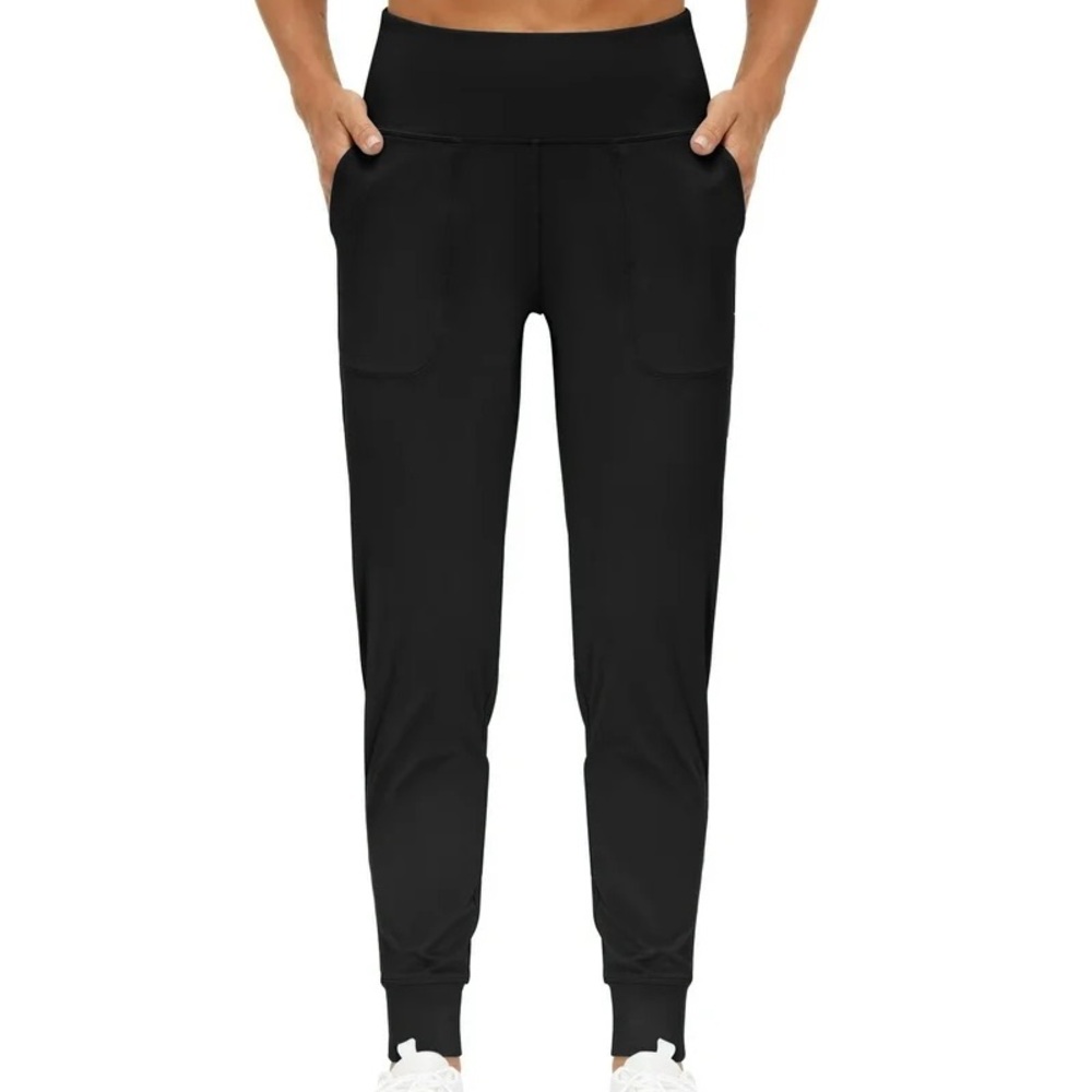 Joggers Athletic Pants Elastic High Waist Tapered Casual Pants with Pockets